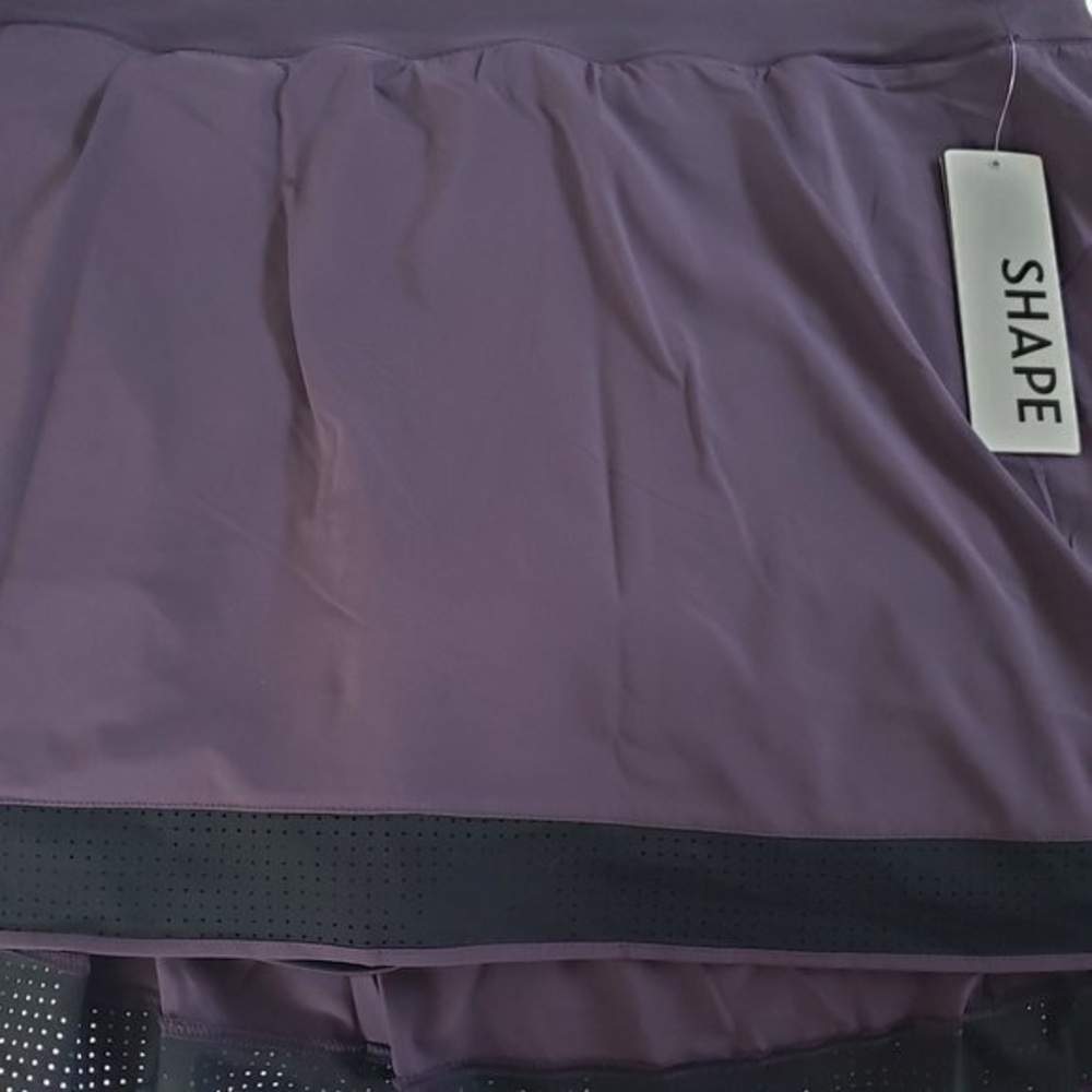 NEW Shape Activewear Match Hi Lo Skirt (skort)